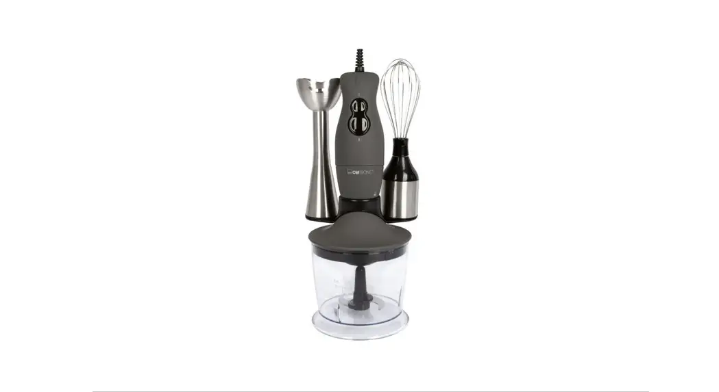Clatronic Sms 3777 Hand Blender Set Instruction Manual