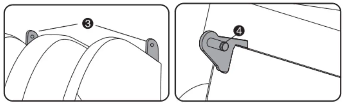 kogan S1 ZERO-GRAVITY HEATED SHIATSU MASSAGE RECLINER CHAIR - Install the slots