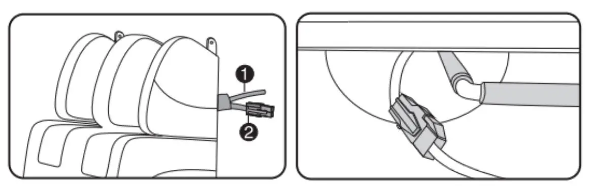 kogan S1 ZERO-GRAVITY HEATED SHIATSU MASSAGE RECLINER CHAIR - Legrest installation