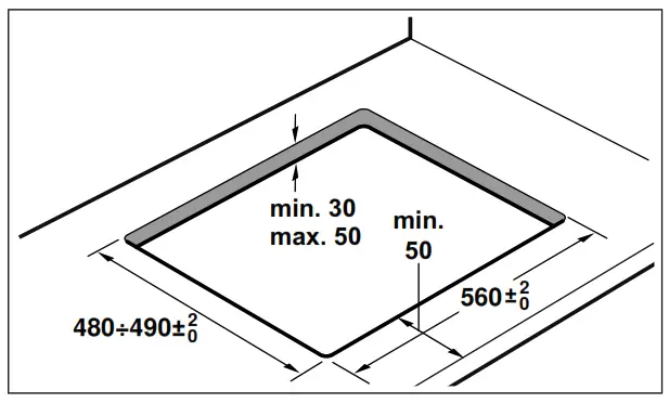 BOSCH 9001680117 A Gas hob - Fig