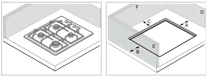 BOSCH 9001680117 A Gas hob - Fig1