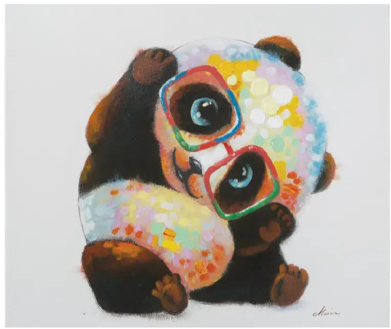 YHD ARTAE2022 Smarty Panda Unframed Wall Canvas product