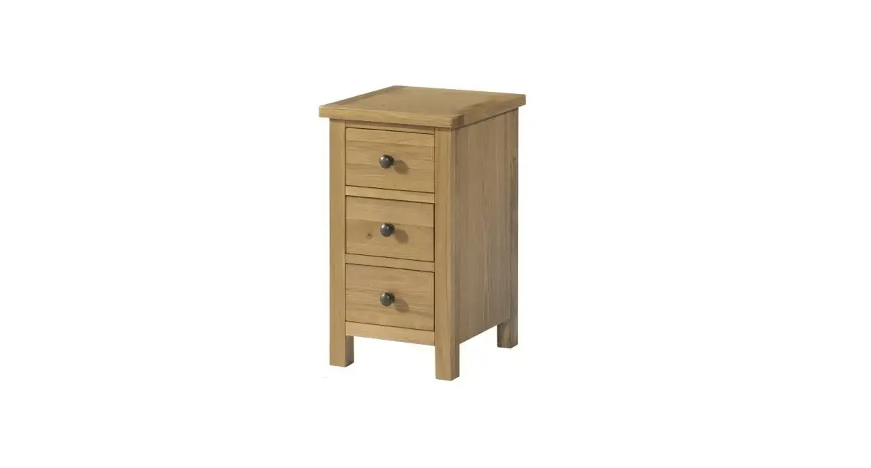 Emotion N3007 Artem Bedside Table 60cm B With 2 Drawers Softclose Oak Instruction Manual