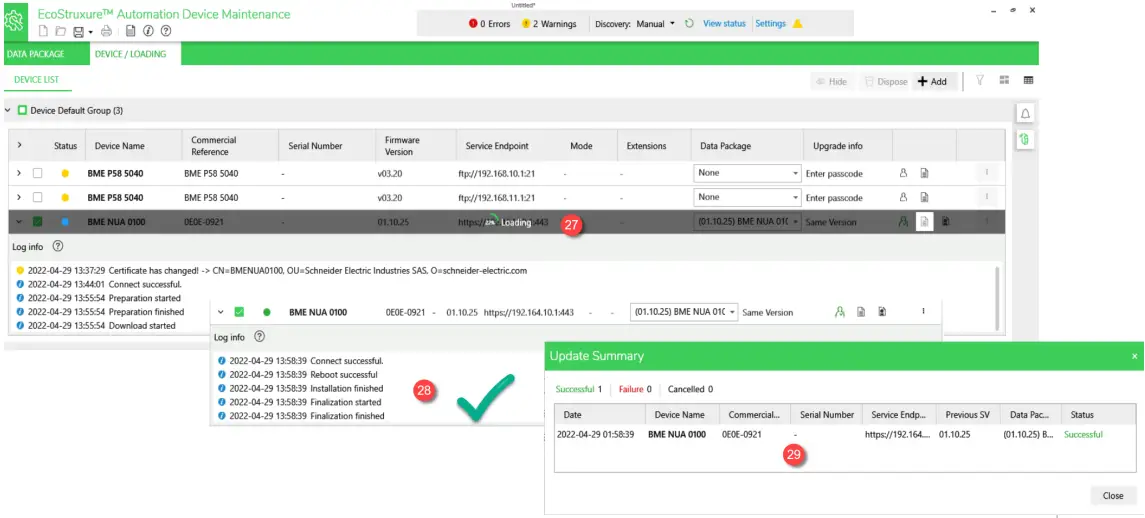 Schneider Electric BMENUA0100 OPC UA Module - 8