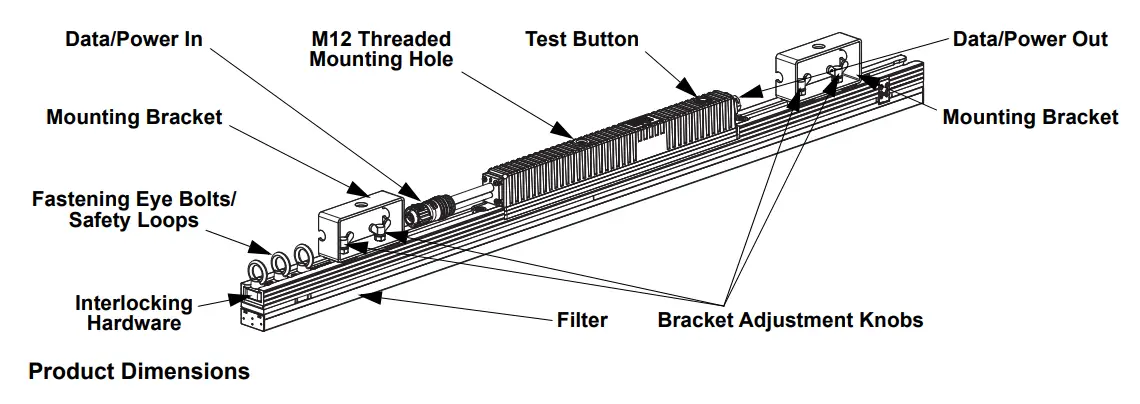 CHAUVET PROFESSIONAL F6 Video Pixel Pitch Video Strip IP fig 1