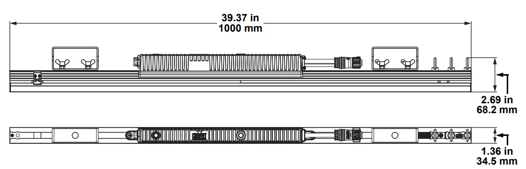 CHAUVET PROFESSIONAL F6 Video Pixel Pitch Video Strip IP fig 2