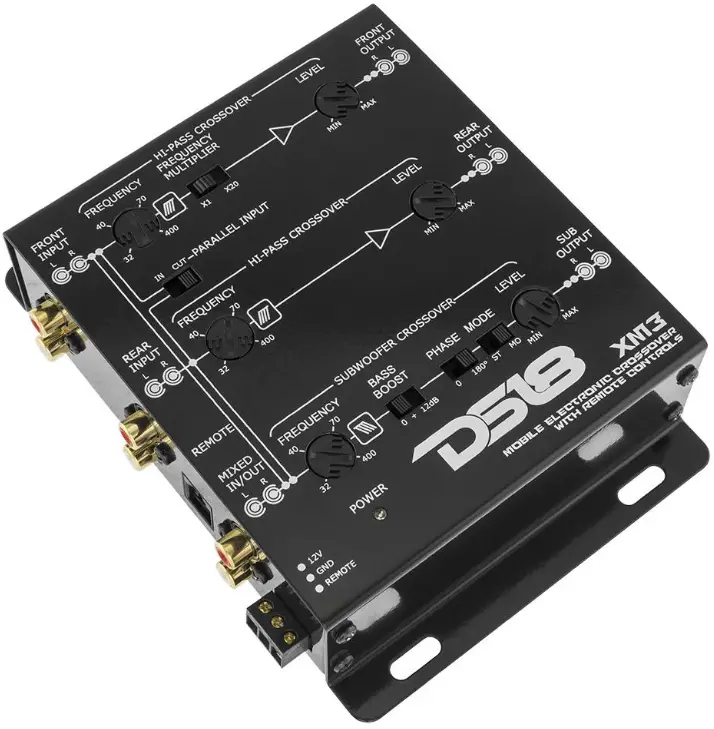 DS18 XM3 3-Way Electronic Crossover
