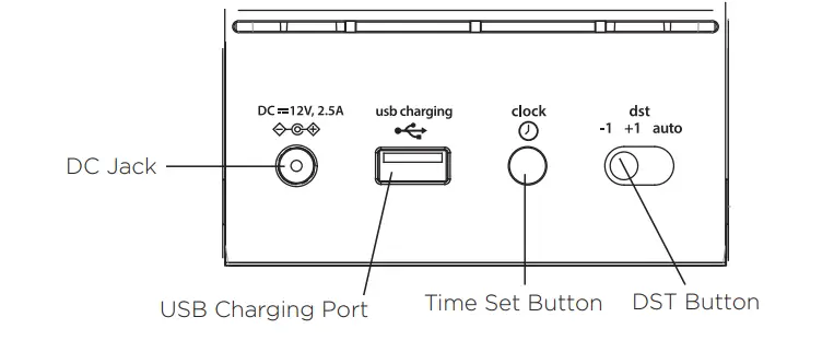 iHome iBTW38 Digital Alarm Clock-4