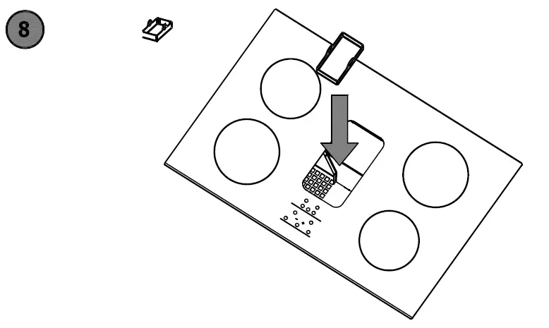 cata AD7744 Glass Ceramic Cooktop 12