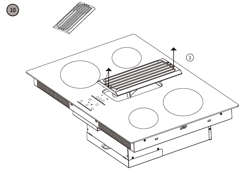 cata AD7744 Glass Ceramic Cooktop 15