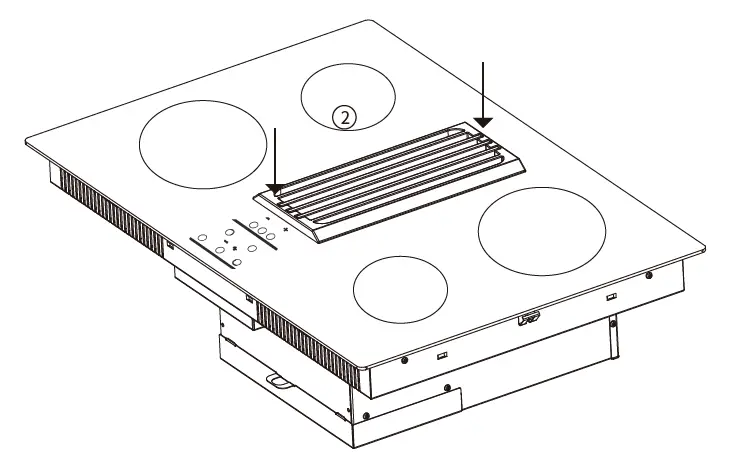 cata AD7744 Glass Ceramic Cooktop 16