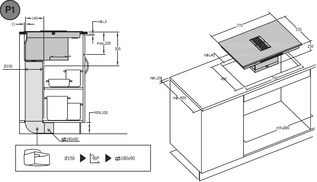 cata AD7744 Glass Ceramic Cooktop 2