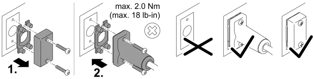 Connecting and disconnecting