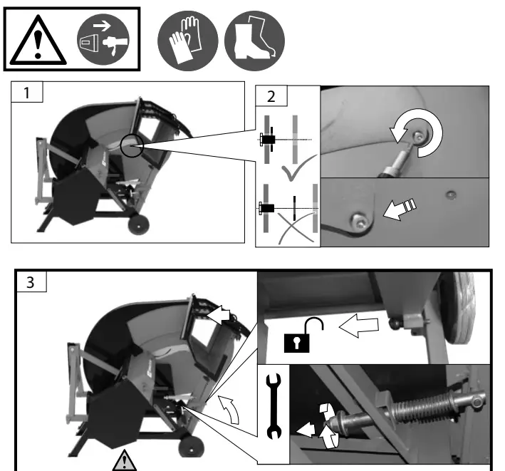 Gude GWS 700 ZR HM-2 Log Cutting Saw - fig 13