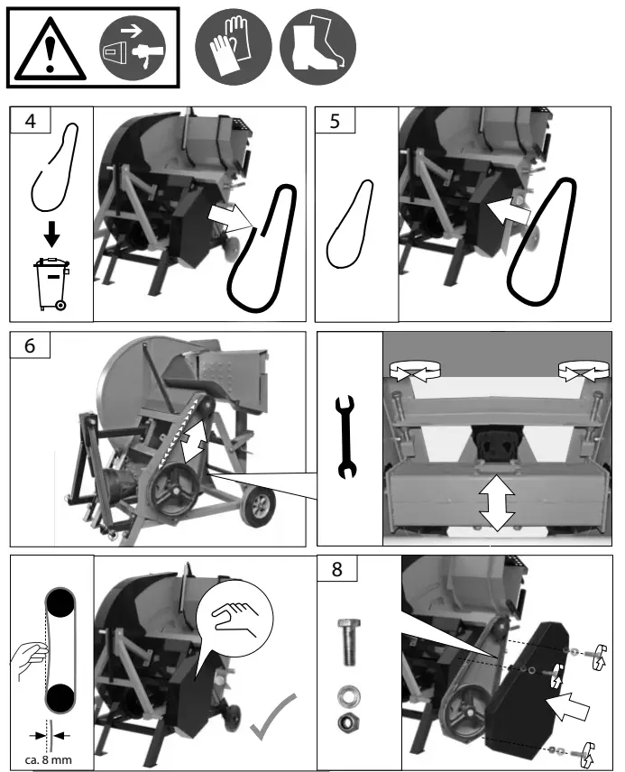 Gude GWS 700 ZR HM-2 Log Cutting Saw - fig 18