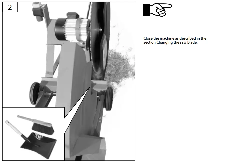 Gude GWS 700 ZR HM-2 Log Cutting Saw - fig 20