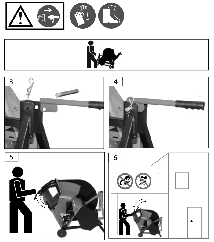 Gude GWS 700 ZR HM-2 Log Cutting Saw - fig 22
