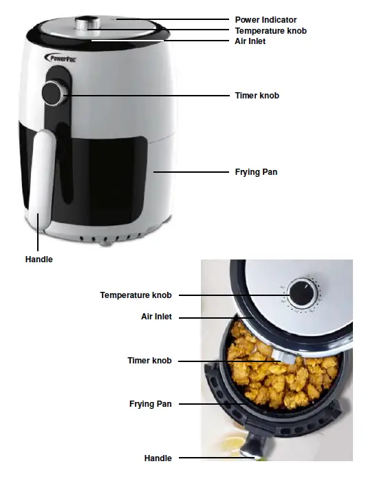 .PowerPac-PPAF636-Air-Fryer-FIG-1