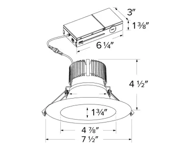 ELCO-Lighting-ERT685CT5DHW-6-Inch-LED-High-Lumen-Round-Reflector-Insert-fig-4