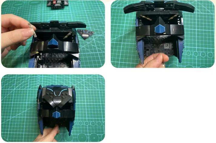 GAME OF BRICKS 76238 Light Kit for Classic TV Series Batman Cowl - 2