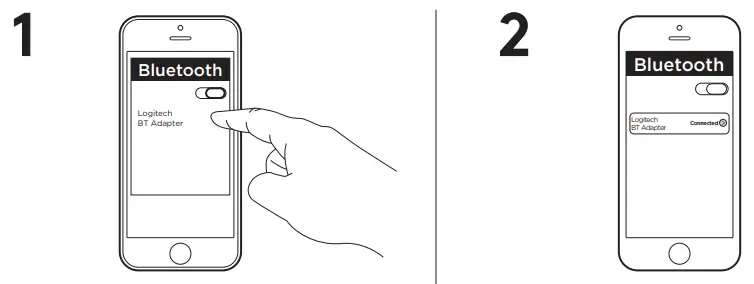 logitech Bluetooth Audio Receiver - E BLUETOOTH A RECONNECT
