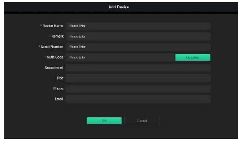 KILOVIEW KIS Intercom Server - Authorization 3
