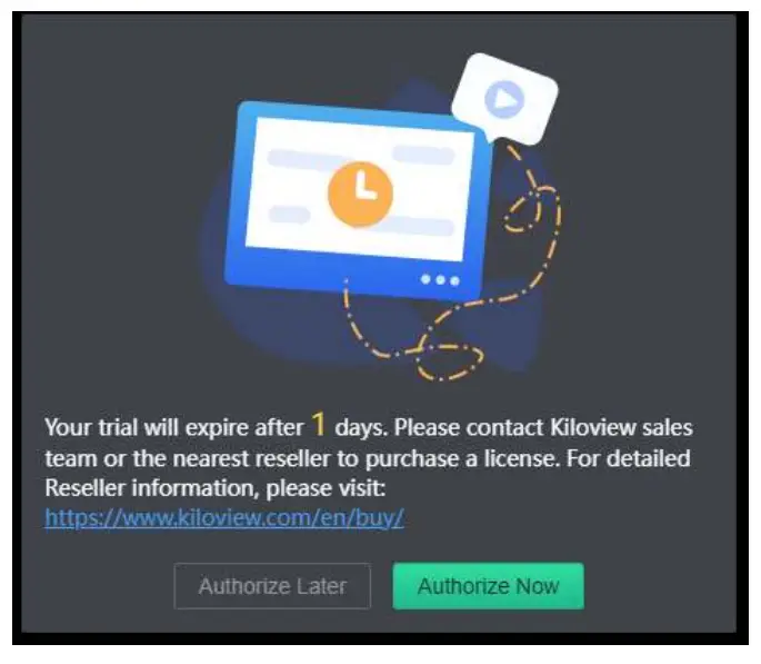 KILOVIEW KIS Intercom Server - Authorization