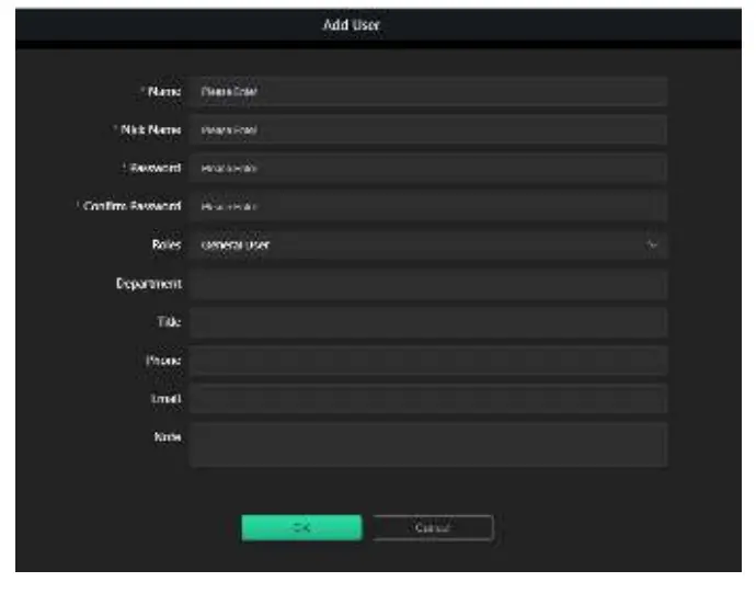 KILOVIEW KIS Intercom Server - User Management 1