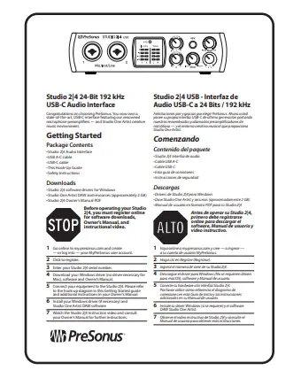 PreSonus Studio 68c 6x6-3