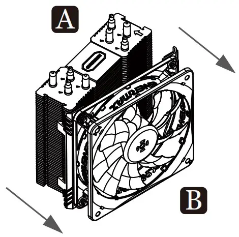 ENERMAX ETS T40Fit 100 Percent RAM compatibility Air CPU Cooler - Installation 11