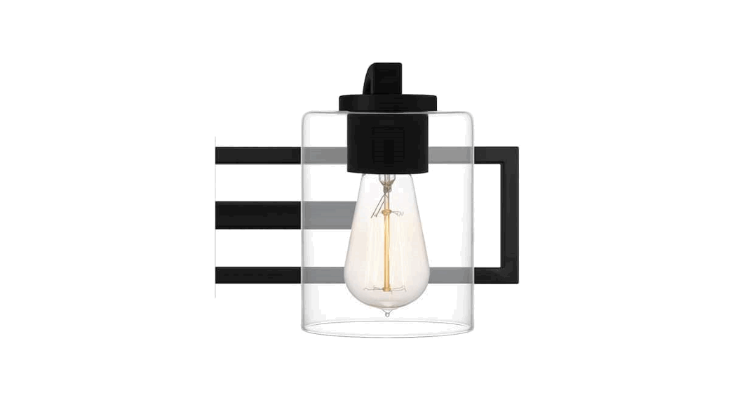 Quoizel Lans8624mbk 3-light Matte Black Vanity Light Installation Guide