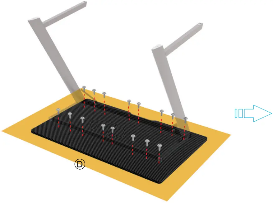 Kmart 43205721 Gaming Desk B05