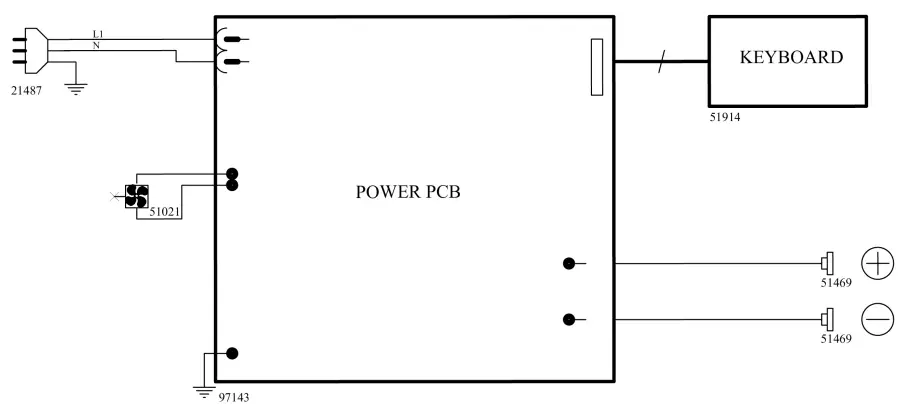 PROGYS 200A PFC MMA and TIG Welding Machine - CIRCUIT DIAGRAM