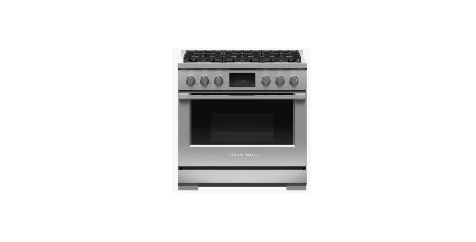 Fisher Paykel Rdv3-366-n 36 Inch 6 Burners Dual Fuel Range User Guide