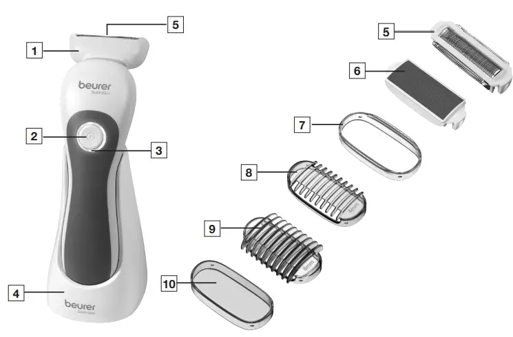 beurer-HL-36-Wet-and-Dry-Shaver-1