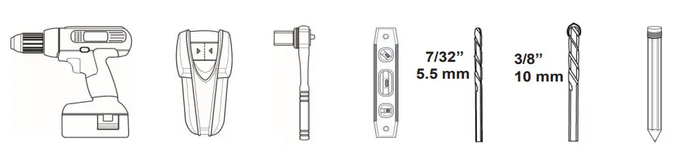 AVARRO NX-FS1342 Small Fixed Low Profile Mount - Figure 1