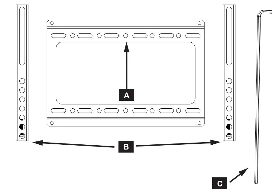 AVARRO NX-FS1342 Small Fixed Low Profile Mount - Figure 2