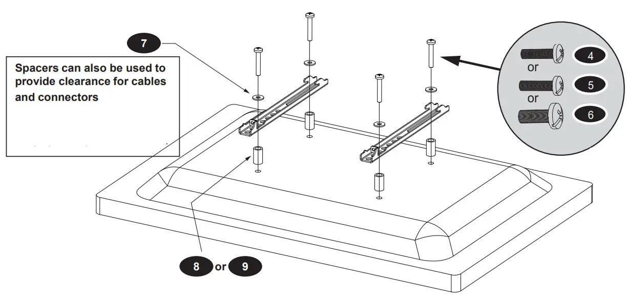 AVARRO NX-FS1342 Small Fixed Low Profile Mount - Figure 3