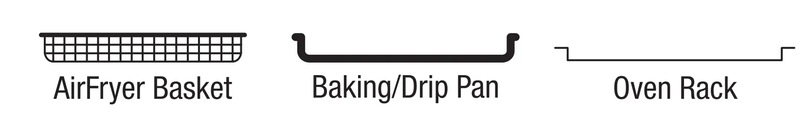 AirFryer Basket Baking/Drip Pan Oven Rack