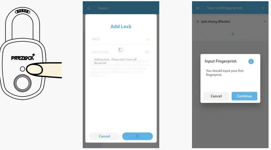 PREZLOCK-B09LQFSPHX-Pebble-Plus-Fingerprint-Padlock-fig-4