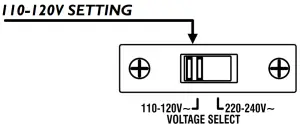 Voltage Selection