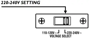 Voltage Selection