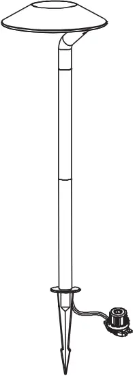 Harbor Breeze ZDL1144-L3.5K8030H Copper Low Voltage LED Flood Light-FIG1