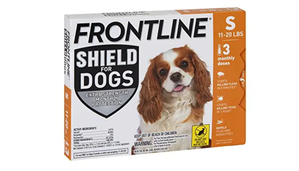 Frontline Shield Flea And Tick Treatment For Large Dogs User Manual