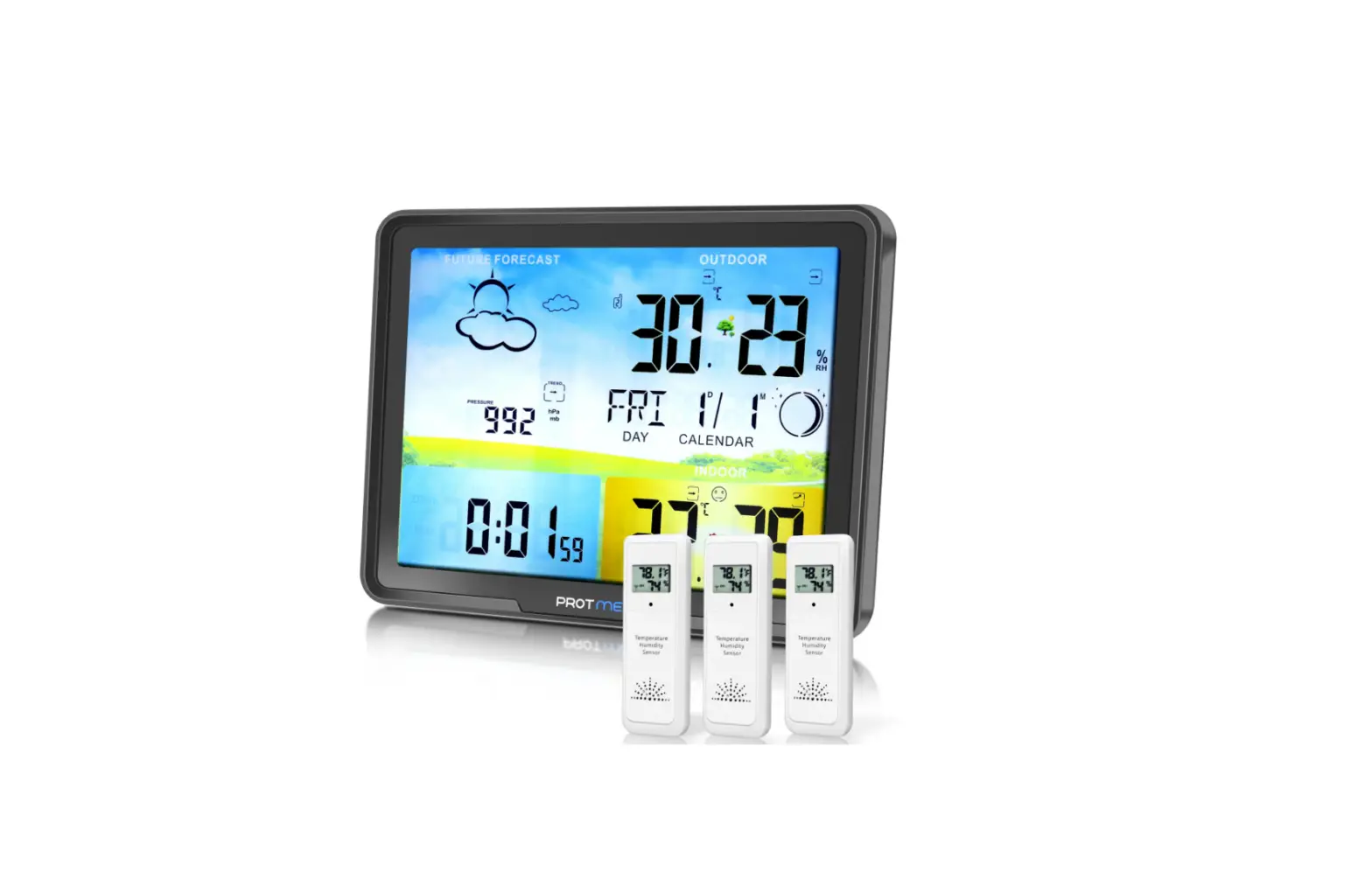 Protmex Pt20c Weather Station Clock User Manual Protmex Pt20c Weather Station Clock User Manual