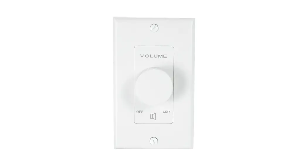 Rockville Vol85 Series Wall Mounted Volume Controllers Owner's Manual