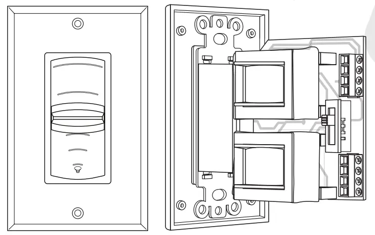 ROCKVILLE VOL85 Series Wall Mounted Volume -L855