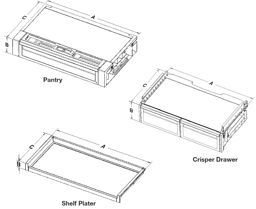 KitchenAid KRFF577 36 Inch Width Standard Depth French Door Refrigerator 9