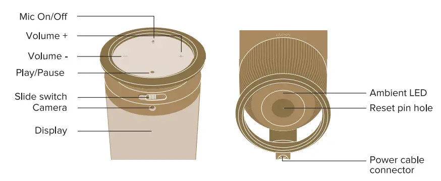 cleer MIRAGE Smart Dispaly Speaker - Overview