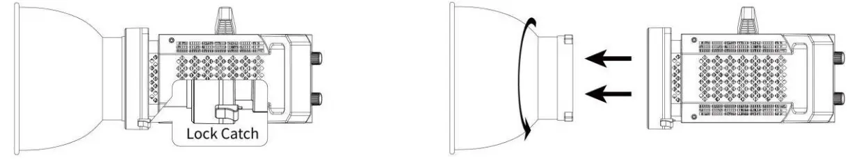 Reflector installation and removal